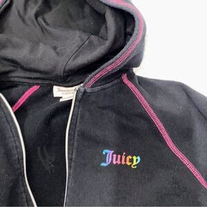 Vintage Y2K Juicy Couture full zip hoodie-size 8-10